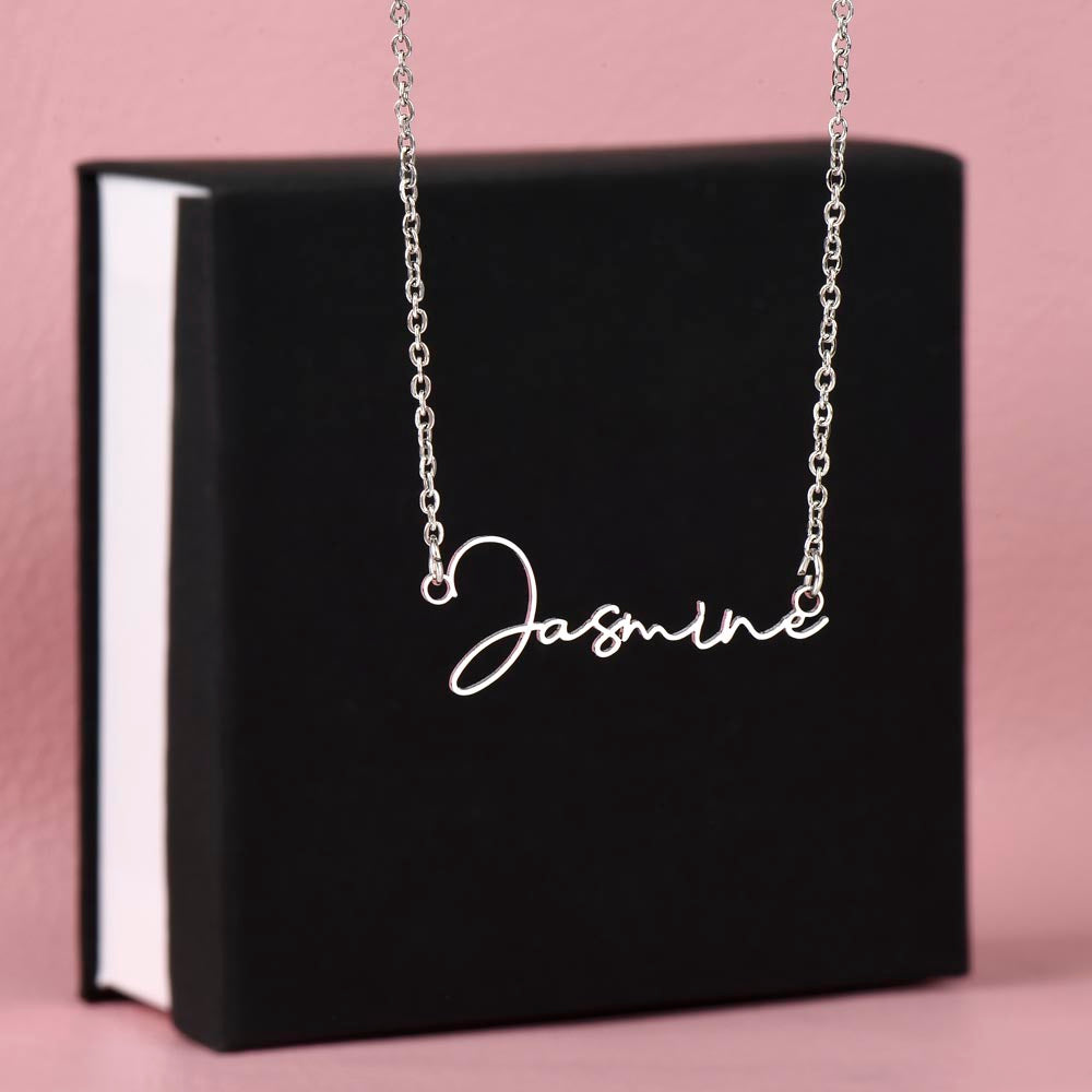 Buy He Knows Your Name Necklace - Personalized Gift for Loved Ones